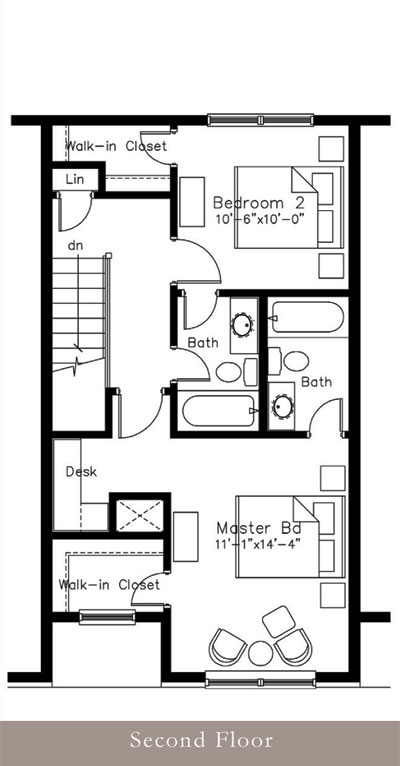 Floor Plan: Second Floor